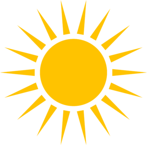 Vecteezy sun icon set clipart design illustration